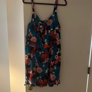 Torrid size 2 floral romper